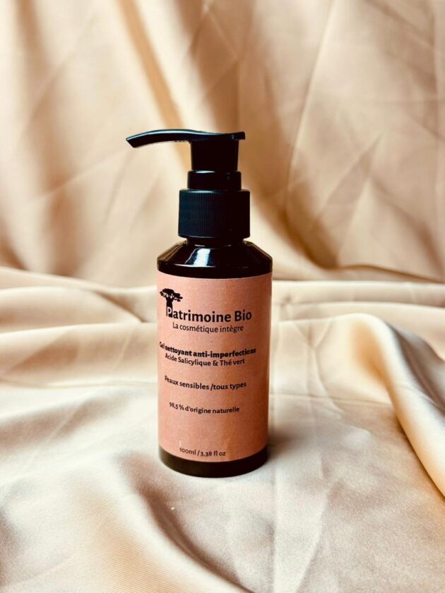 Gel nettoyant acide salicylique peau sensible