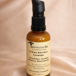 Crème aux céramides, réparatrice de barrière cutanée